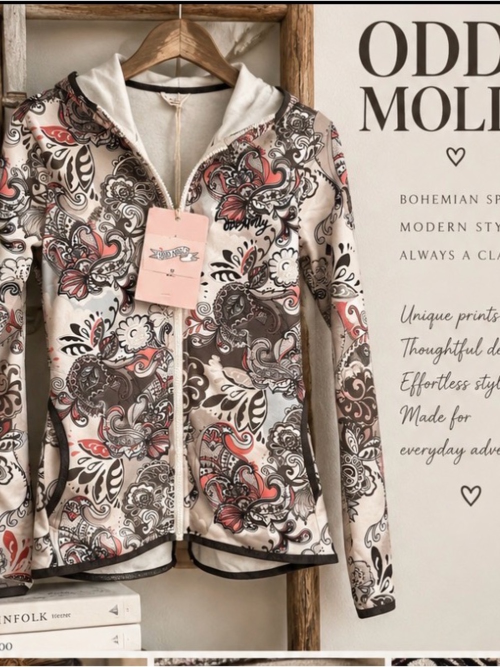 NWT Odd Molly Storm Mid Layer Hoodie Jacket – XS – Retail $219